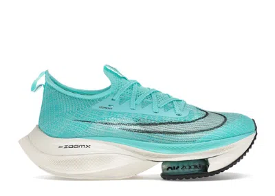 Pre-owned Nike Air Zoom Alphafly Next Aqua Green (women's) Sneakers In Hyper Turquoise/white/black