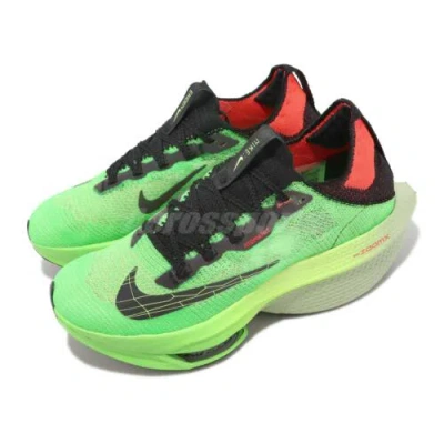 Pre-owned Nike Air Zoom Alphafly Next% Fk 2 Ekiden Pack Green Men Running Shoes Dz4784-304