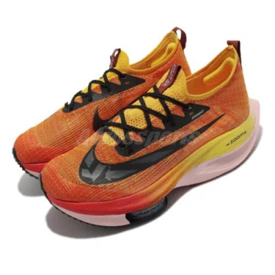 Pre-owned Nike Air Zoom Alphafly Next% Fk Orange Men Running Marathon Shoes Do2407-728