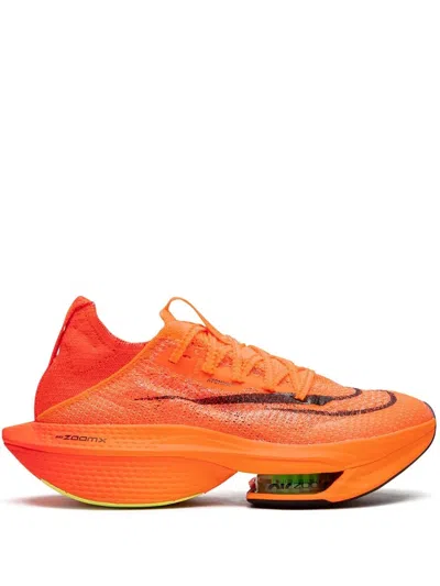 Nike Air Zoom Alphafly Next% Trainers In Orange