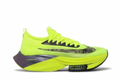 Pre-owned Nike Air Zoom Alphafly Next% 'volt' Dc5238-702 Men's Shoes In Volt/racer Blue/multi-color/black