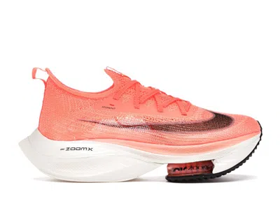 Pre-owned Nike Air Zoom Alphafly Next% (women's) Sneakers In Bright Mango/metallic Red Bronze/black In Multi