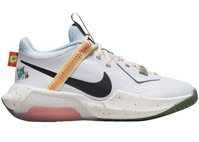 Pre-owned Nike Air Zoom Crossover Earth And Sun Sneakers In White/black/coconut Milk
