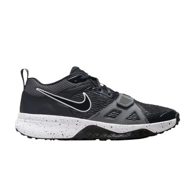 Pre-owned Nike Air Zoom Diamond Elite Turf 'black White Splatter'