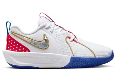 Pre-owned Nike Air Zoom Gt Cut 3 Se Allstar Sneakers In White/game Royal/glacier Blue In Multi