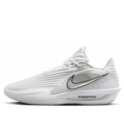 NIKE NIKE AIR ZOOM GT CUT 3 TURBO 'WHITE METALLIC SILVER'