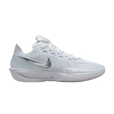 Pre-owned Nike Air Zoom Gt Cut 3 'white Metallic Silver' | Men's Size 8.5