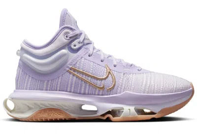 Pre-owned Nike Air Zoom Gt Jump 2 Shine Together (women's) Sneakers In Barely Grape/lilac Bloom/dusted Clay