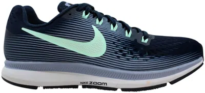 Pre-owned Nike Air Zoom Pegasus 34 (women's) Sneakers In Armory Navy Blue/mint Foam