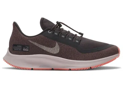 Pre-owned Nike Air Zoom Pegasus 35 Rn Shield (women's) Sneakers In Oil Grey/metallic Silver In Multi