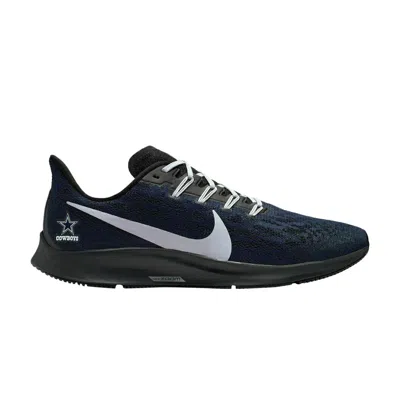 Pre-owned Nike Air Zoom Pegasus 36 'dallas Cowboys' | Blue | Men's Size 11.5
