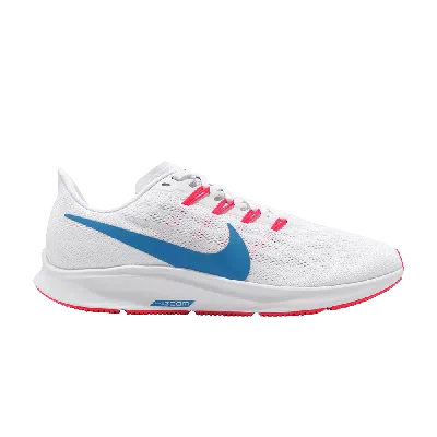 Pre-owned Nike Air Zoom Pegasus 36 Gel 'blue Hero' In White
