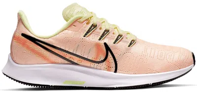 Pre-owned Nike Air Zoom Pegasus 36 Rise Just Do It (women's) Sneakers In Crimson Tint/luminous Green/orange Trance
