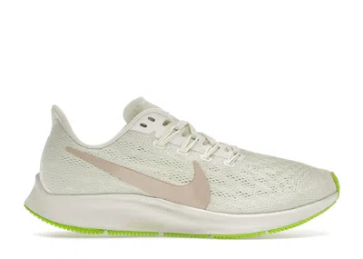 Pre-owned Nike Air Zoom Pegasus 36 Spruce Aura (women's) Sneakers In Phantom/bio Beige/barely Volt
