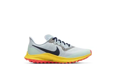 Pre-owned Nike Air Zoom Pegasus 36 Trail (women's) Sneakers In Aura/light Armory Blue/mint Foam In Multi
