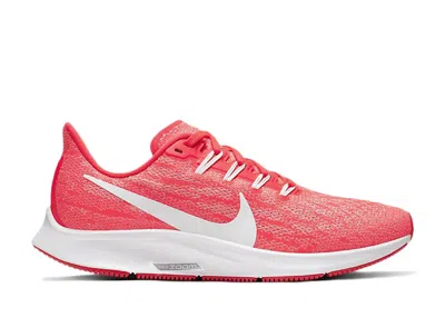 Pre-owned Nike Air Zoom Pegasus 36 (women's) Sneakers In Laser Crimson/platinum Tint/track Red In Multi