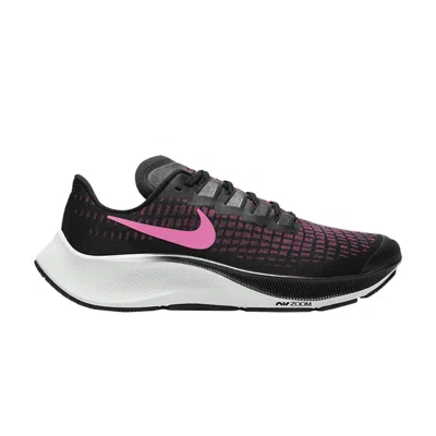 Pre-owned Nike Air Zoom Pegasus 37 Gs 'black Pink Glow' | Kid's Size 5.5