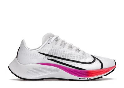Pre-owned Nike Air Zoom Pegasus 37 (women's) Sneakers In White/hyper Violet/spruce Aura In Multi