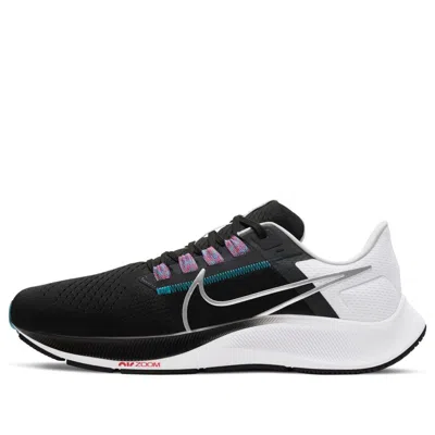 NIKE NIKE AIR ZOOM PEGASUS 38 'BLACK METALLIC SILVER'