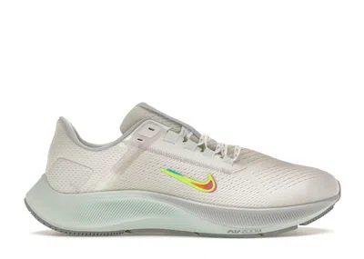 Pre-owned Nike Air Zoom Pegasus 38 Premium Volt (women's) Sneakers In Summit White/black/aura
