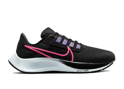 Pre-owned Nike Air Zoom Pegasus 38 (women's) Sneakers In Black/hot Pink/purple
