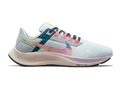 Pre-owned Nike Air Zoom Pegasus 38 (women's) Sneakers In Blue Tint/regal Pink/light Smoke Grey