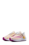 Nike Air Zoom Pegasus 39 Flyease Running Shoe In Guava Ice/purple/sulfur