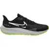 Nike Air Zoom Pegasus 39 Running Shoe In Black/white/dark Smoke Grey