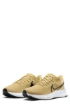 Nike Air Zoom Pegasus 39 Running Shoe In Gold Dust/white/black