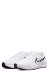 Nike Air Zoom Pegasus 39 Running Shoe In White/black/white