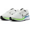 Nike Air Zoom Pegasus 40 Running Shoe In Platinum/black/white