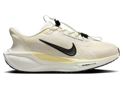 Pre-owned Nike Air Zoom Pegasus 41 Easyon (women's) Sneakers In Pale Ivory/soft Yellow/light Bone