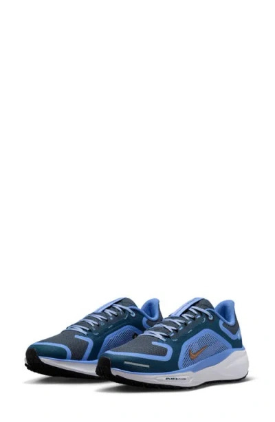Nike Air Zoom Pegasus 41 Gore-tex® Waterproof Running Shoe In Cobalt/bronze/navy