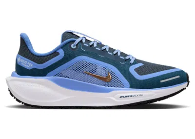 Pre-owned Nike Air Zoom Pegasus 41 Goretex (women's) Sneakers In Cobalt Blue/bronze In Multi