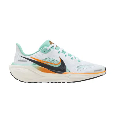 Pre-owned Nike Air Zoom Pegasus 41 Gs 'white Mint Orange' | Kid's Size 2