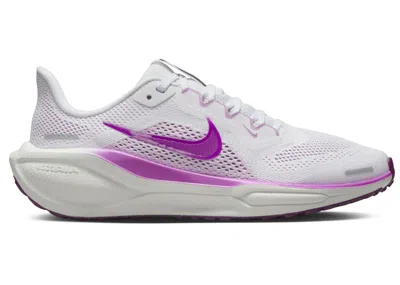 Pre-owned Nike Air Zoom Pegasus 41 Hyper Violet Sneakers In White/black/beyond Pink