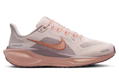 Pre-owned Nike Air Zoom Pegasus 41 Metallic Rose Gold (women's) Sneakers In Silt Red/particle Pink/taupe Grey
