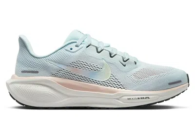 Pre-owned Nike Air Zoom Pegasus 41 Premium (women's) Sneakers In Glacier Blue/washed Coral/vintage Green