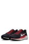 Nike Air Zoom Pegasus 41 Running Shoe In Smoke Grey/black/crimson