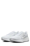 Nike Men's Pegasus 41 Road Running Shoes In White/ Platinum/ Silver/ White