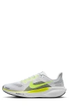 Nike Air Zoom Pegasus 41 Running Shoe In White/black/volt