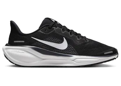 Pre-owned Nike Air Zoom Pegasus 41 White Sneakers In Black/anthracite