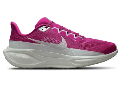 Pre-owned Nike Air Zoom Pegasus 41 (women's) Sneakers In Hot Fuchsia/light Silver/medium Fuchsia In Multi
