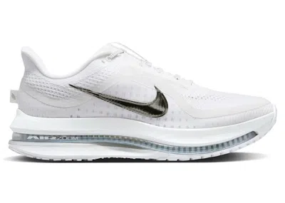 Pre-owned Nike Air Zoom Pegasus Premium (women's) Sneakers In White/metallic Silver