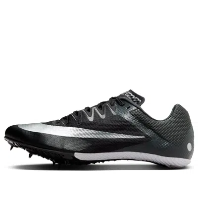 Nike Air Zoom Rival Sprint 'black Metallic Silver'