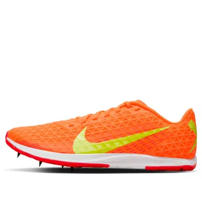 Nike Air Zoom Rival Xc Spikes 5 'total Orange Volt' In Multi