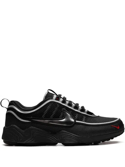 Nike Air Zoom Spiridon "black/metallic Silver" Trainers In Black/black-mtllc