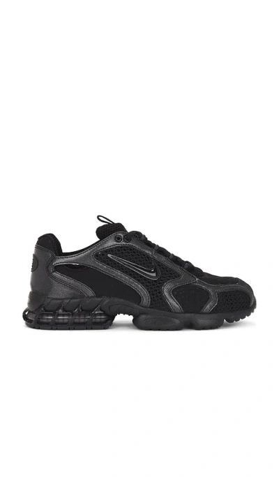 Nike Air Zoom Spiridon Cage 2 In Black  Anthracite  & Smoke Grey