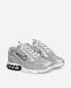 Nike Air Zoom Spiridon Cage 2 Rubber-trimmed Mesh And Leather Sneakers In Gray
