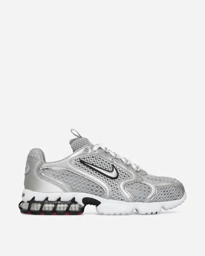 NIKE AIR ZOOM SPIRIDON CAGE 2 SNEAKERS LIGHT SMOKE GREY / METALLIC SILVER
